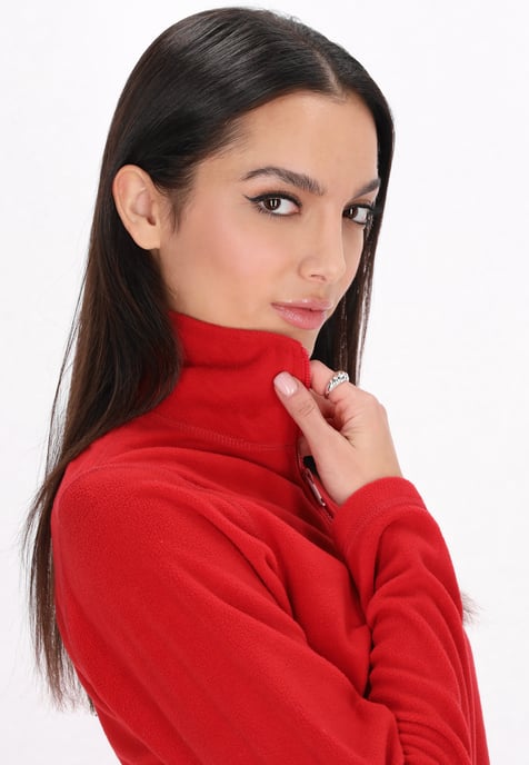 Mymo Fleece trui Dames rood - Image 5