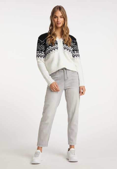 Mymo Vest Blonda Dames zwart en wit - Image 2