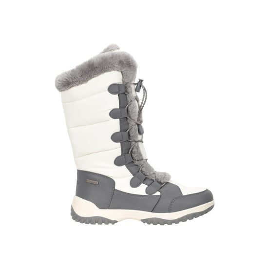 Mountain Warehouse Womens/Ladies Snowflake Extreme Long Snow Boots (White)