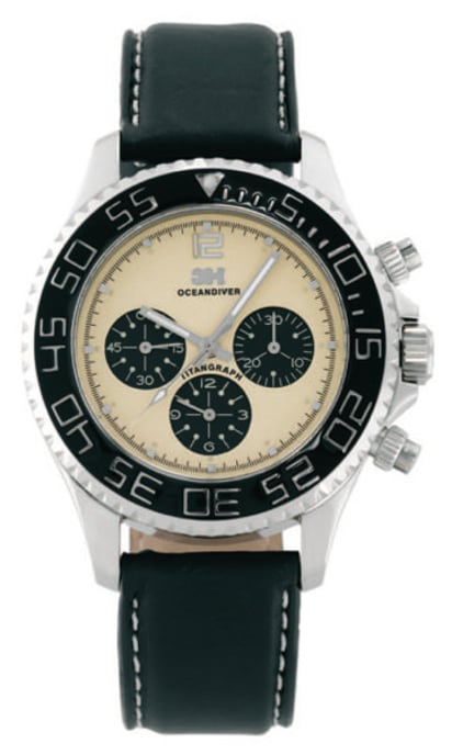 3H: Womens Tintangraph Beige Watch