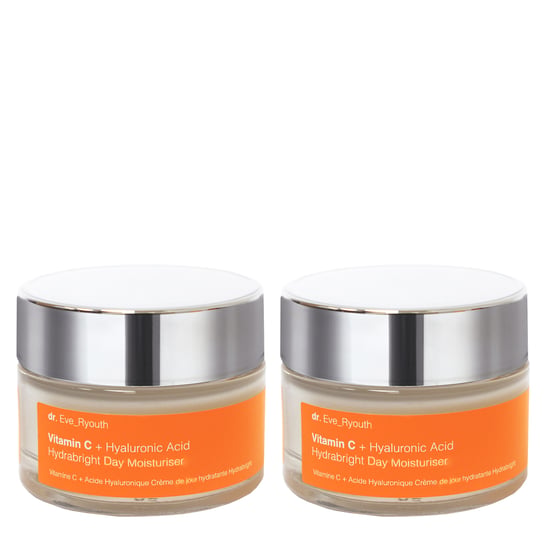 2 x Vitamin C + Hyaluronic Acid Hydrabright Day Moisturiser 50ml