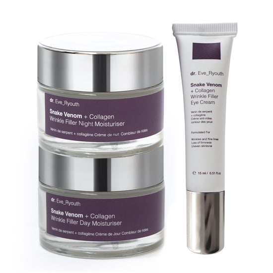 Snake Venom + Collagen Wrinkle Filler Day Moisturiser 50ml + Snake Venom + Collagen Wrinkle Filler Night Moisturiser 50ml + Snake Venom + Collagen Wrinkle Filler Eye Cream 15 - Image 1