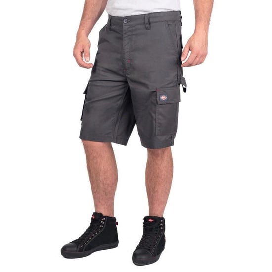 Lee Cooper Heren Klassieke Cargo Korte Broek (Grijs) - Image 3