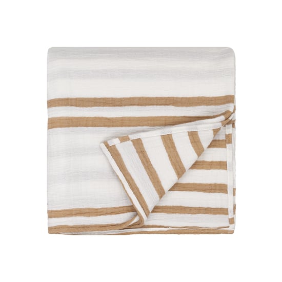Yard Woven Stripe Cotton Bedspread - Image 3