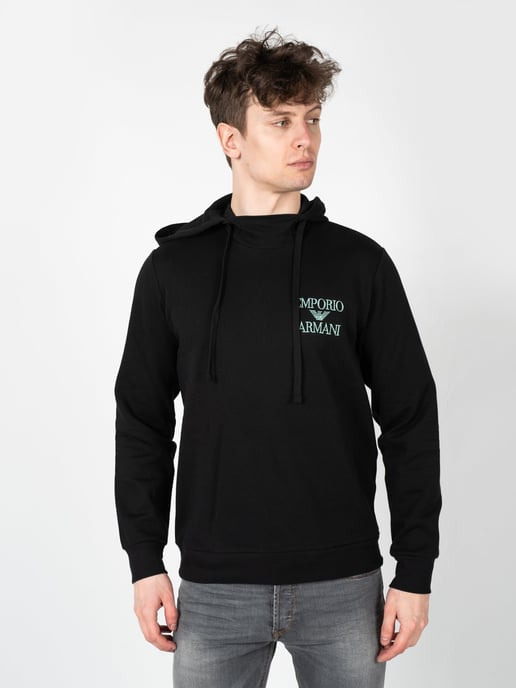 Emporio Armani Sweatshirt Svart för män - Image 3
