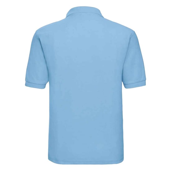 Russell Unisex Adult Classic Polycotton Polo Shirt (Sky) - Image 2