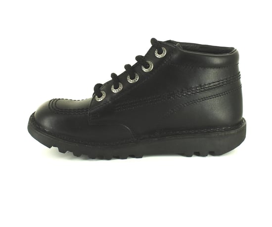 Kickers hi core y jongens leren kinderlaarzen zwart - Image 3