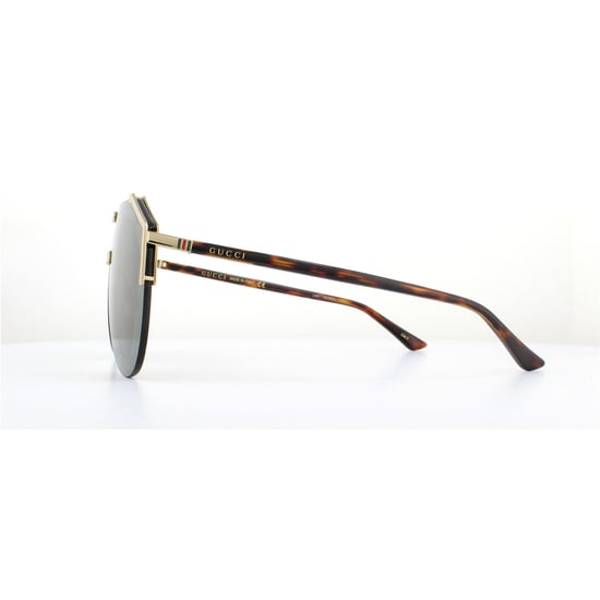 Gucci Sunglasses GG0584S 002 Gold and Havana Green