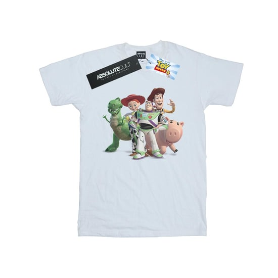 Disney Boys Toy Story 4 Group T-Shirt (White) - Image 1
