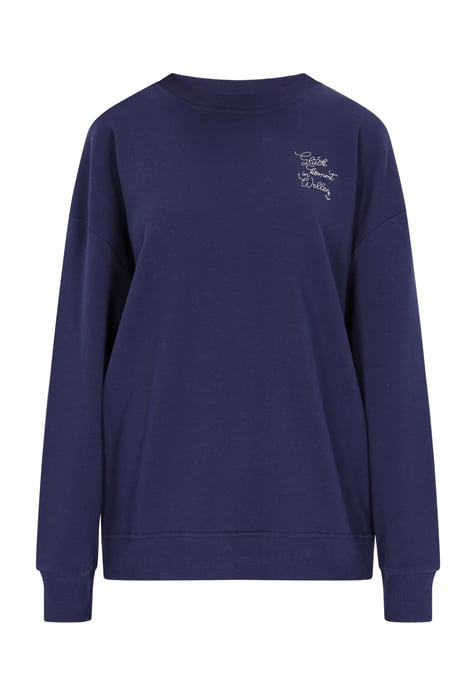 Dreimaster Sweatshirt Dames marine - Image 1