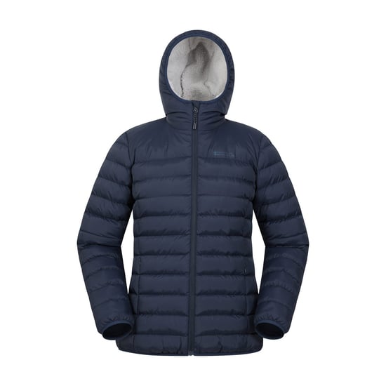 Mountain Warehouse Met imitatiebont gevoerde dames/dames jas (Marine) - Image 1