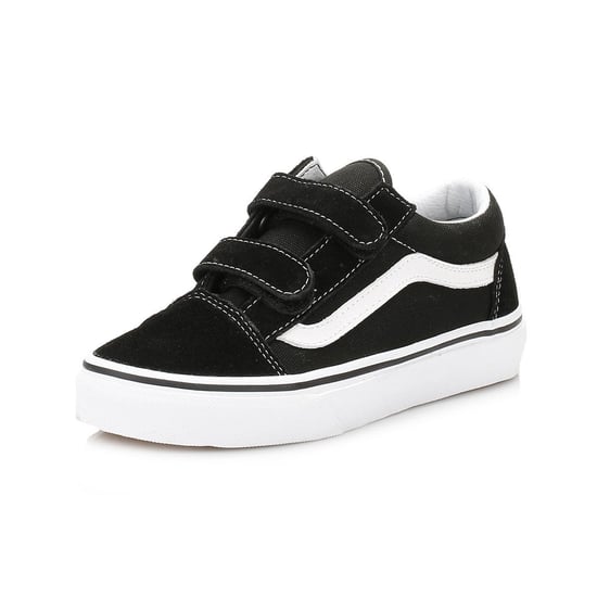 Jongens Meisjes Vans Kids Old Skool Trainers - (Zwart/Wit) - Image 3