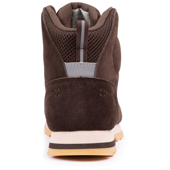 Trespass Mens Gale Suede Walking Boots (Dark Brown)