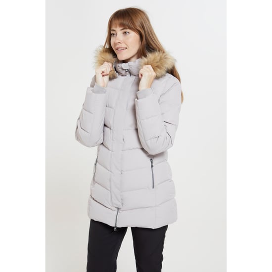 Mountain Warehouse Dames/Dames Isla II Lange Donzen Jas (Beige) - Image 1