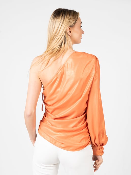 Pinko Blouse Birillo Woman's Orange - Image 4