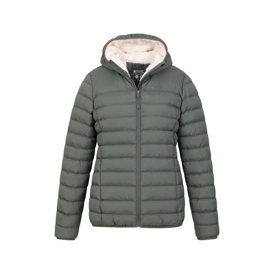 Mountain Warehouse Met imitatiebont gevoerde dames/dames jas (Kaki Groen) - Image 5