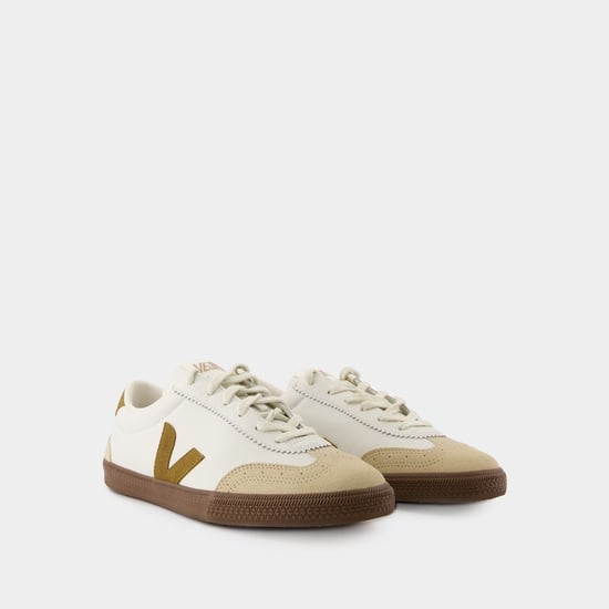 Volley Sneakers - Veja - Leer - Wit - Image 1
