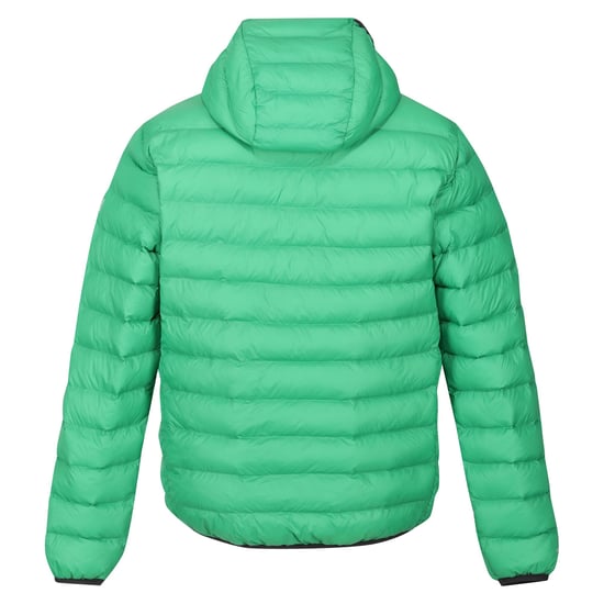 Regatta Mens Marizion Baffled Hooded Padded Jacket (Field Green/Jasmine Green)