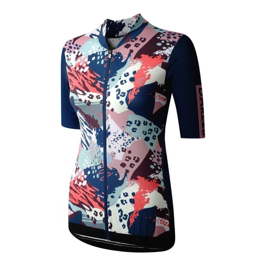 Dare 2B Womens/Ladies AEP Stimulus III Animal Print Jersey (Navy/Multicoloured) - Image 3