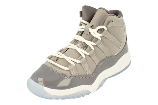 Nike Air Jordan 11 Retro Ps Basketball Grey Trainers