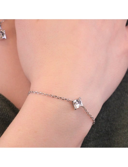 Calle Armband - Silver och Kristall - Image 2
