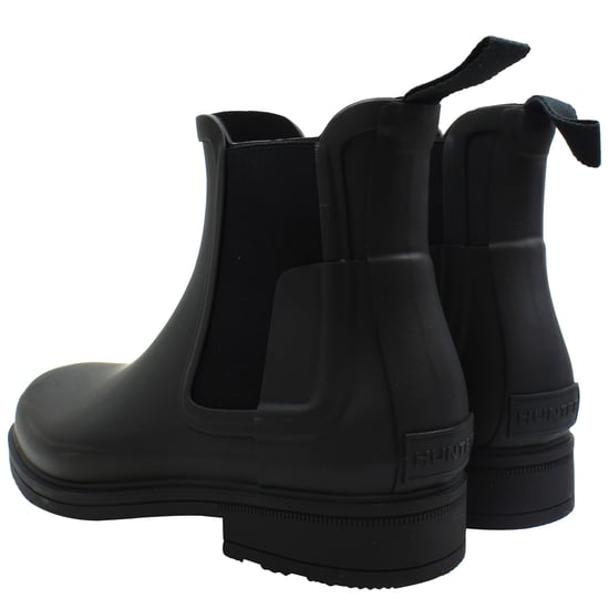 Hunter Refined Mens Black Chelsea Boots - Image 4