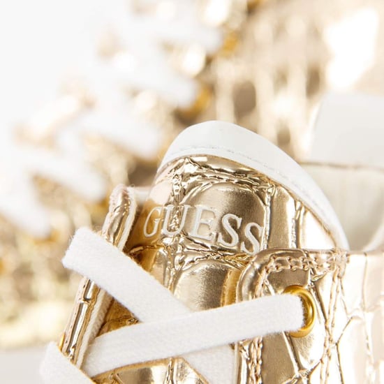 Guess Damsneakers Elga Guld - Image 3