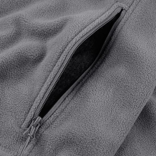 Russell Mens Full Zip Outdoor Fleece Jacket (Convoy Grey)