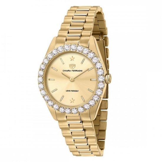 Chiara Ferragni Ladies Watch Quartz gold - Image 1