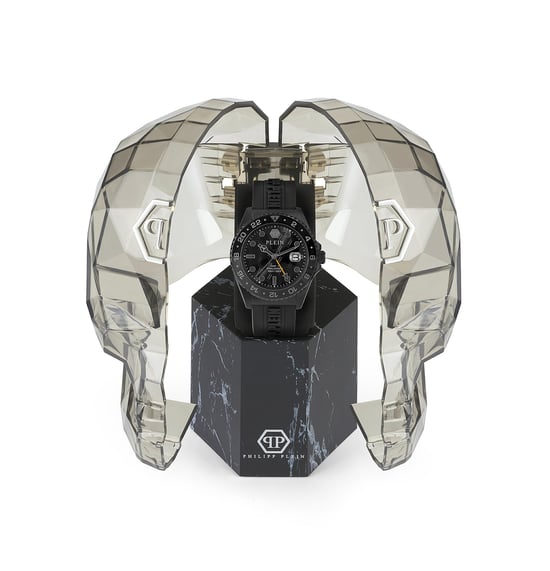 Philipp Plein Gmt-i Challenger Men's Black Watch PWYBA1023