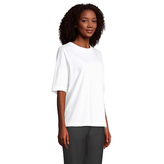 SOLS Womens/Ladies Boxy Oversized T-Shirt (White) - Image 3