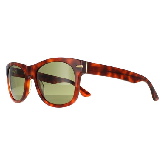 Serengeti Square Unisex Shiny Classic Havana Polarized 555nm Foyt Large