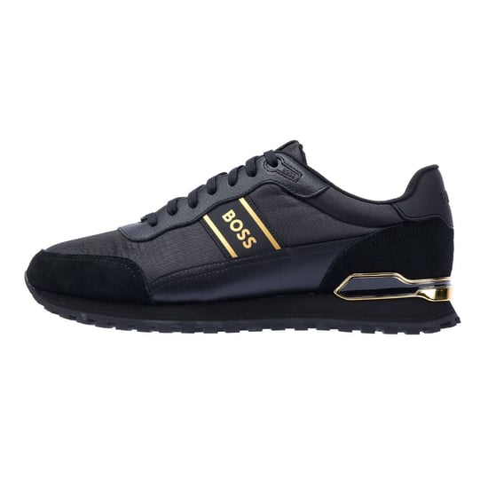 Boss Parkour Runn Men's Black/Gold Trainers - Image 6