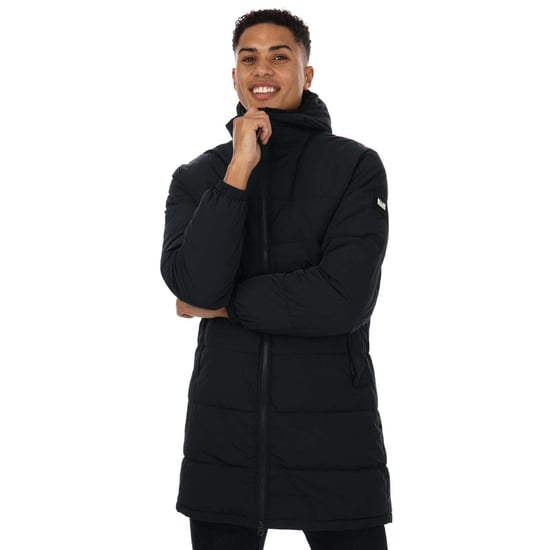 Men's Weekend Offender Saskatoon Long Jacket in Navy - Image 4