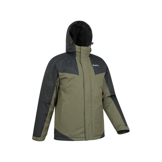 Mountain Warehouse Mens Dusk III Ski Jacket (Dark Khaki/Black)