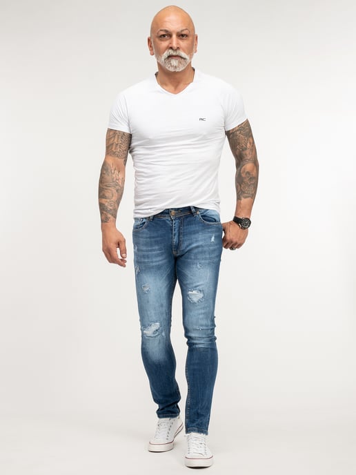 Rock Creek Jeans Blau