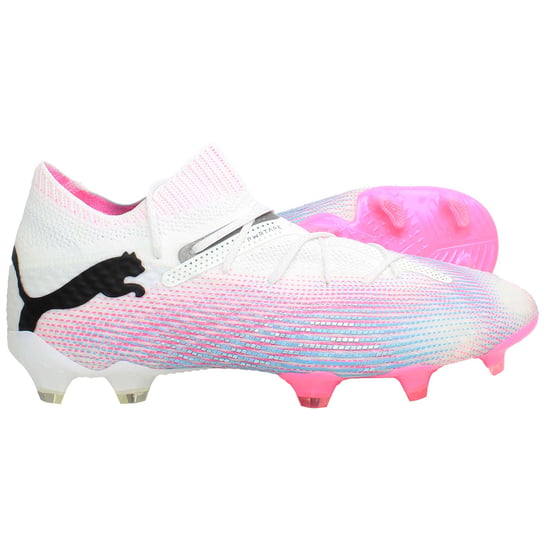 Puma Future 7 Ultimate FG/AG Womens White Football Boots - Image 3