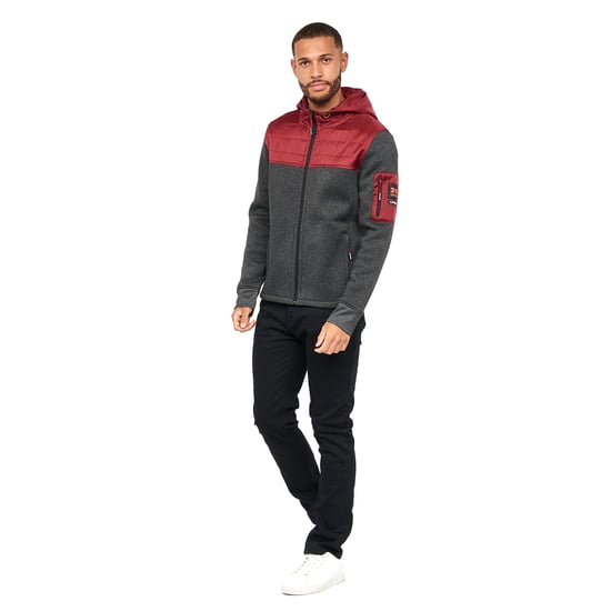 Crosshatch Tradmax jacka för män (Vin) - Image 6
