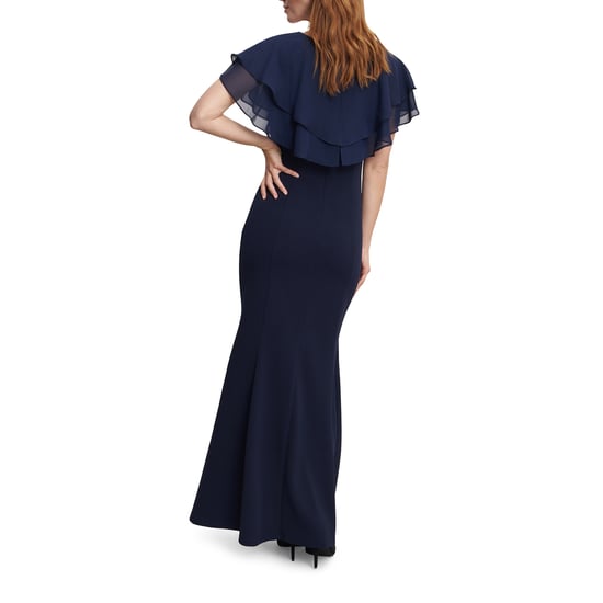 Sharla V Neck Two Tiered Top With Embellishment