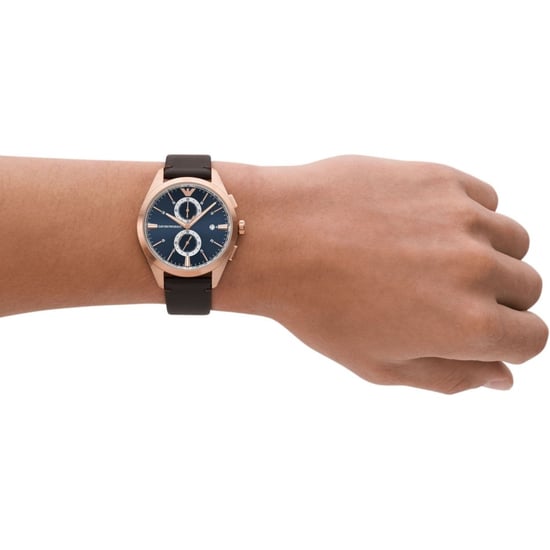 Emporio Armani Claudio Heren Horloge Bruin AR11554 - Image 4