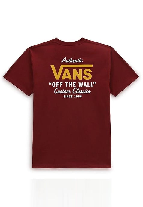 VANS MN HOLDER ST CLASSIC T Shirt Burgundy - Image 4