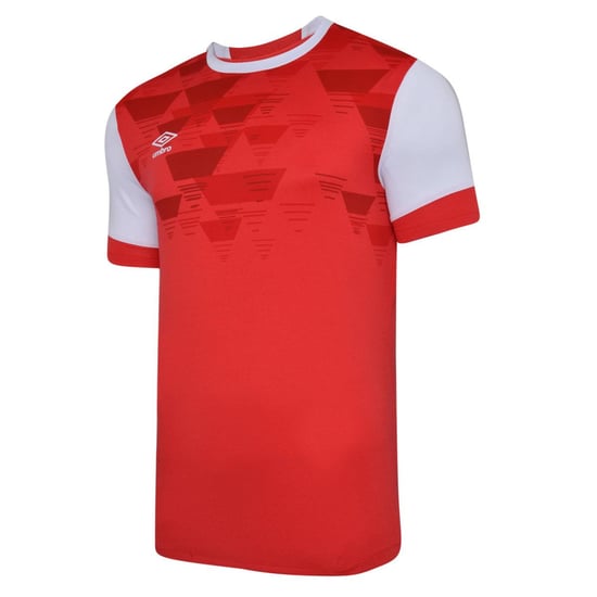 Umbro Mens Vier Jersey (Vermillion/White)