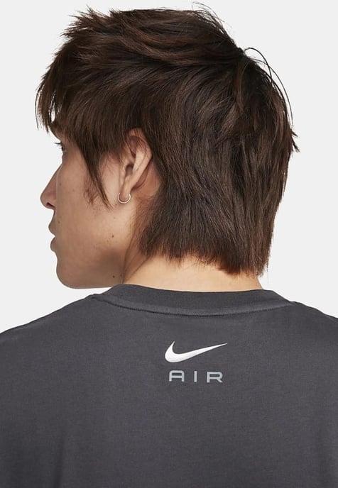 Nike Air Mens Graphic T Shirt in Charcoal - Image 4