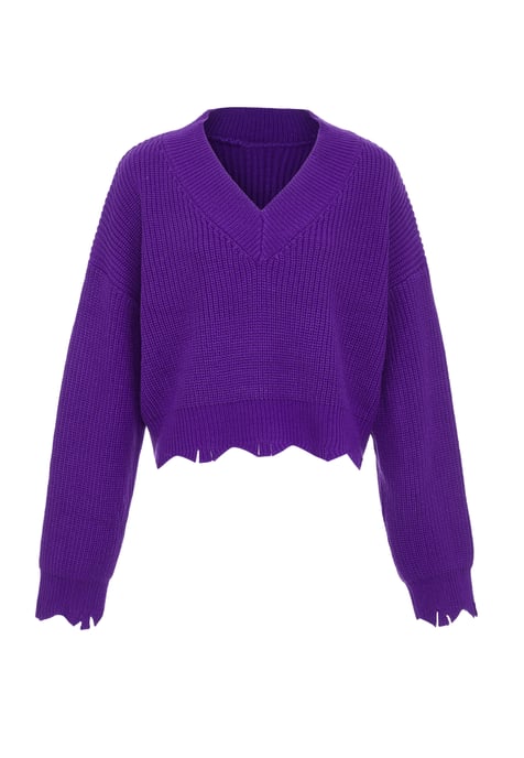 Mymo Jumper Dames paars - Image 1