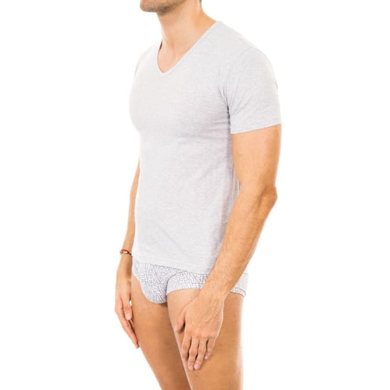 Men's short-sleeved V-neck T-shirt M351001