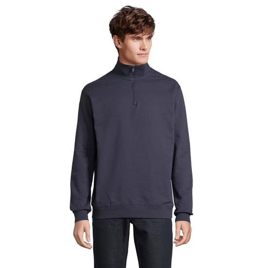 SOLS Unisex vuxen Conrad tröja med kvarts dragkedja (Franska flottan) - Image 1