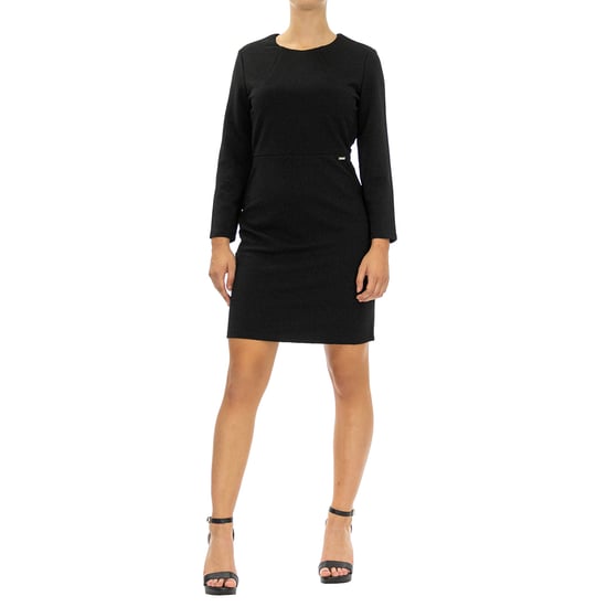 Armani Exchange Women Dress Sleeve 7/8 Black - Image 2