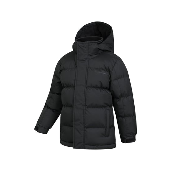 Mountain Warehouse Childrens/Kids Snow II Water Resistant Padded Jacket (Black)