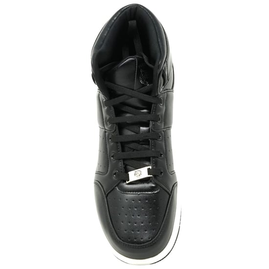 Plein Sport Hi-Top Bold Brand Black Sneakers - Image 4