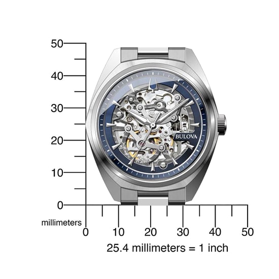 Bulova Surveyor Men's Silver Watch 96A292
